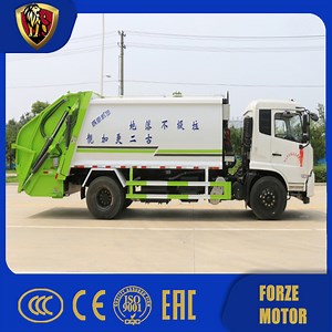 [Hot Item] Efficient Domestic 12m³ Garbage Compactor Truck with 16m³ Large Capacity Factory Price