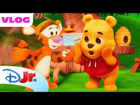 Me & Winnie the Pooh | Hundred Acre Easter Egg Hunt with Pooh Bear and Friends 🥚 | ‪@disneyjr‬