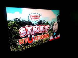 Thomas and friends sticky situation DVD menu walkthrough
