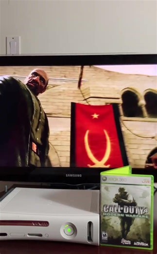 COD4 Intro on Xbox 360 | Pire Nostalgia!! #callofduty #modernwarfare #retrogaming #xbox360 #shorts