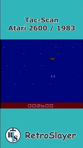 Tac-Scan Gameplay Atari 2600