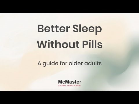 Better Sleep Without Pills: Safer Strategies for Older Adults