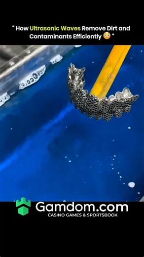 EDU | SCIENCE | EVERYTHING on Instagram: "🔊 How Ultrasonic Waves Remove Dirt and Contaminants Efficiently • Ultrasonic cleaning uses high-frequency sound waves in liquid. • These waves create millions of tiny bubbles through cavitation. • Bubbles collapse instantly, producing micro-scrubbing action. • Dirt, grease, and contaminants are lifted from even microscopic crevices. • Works without harsh scrubbing or damaging delicate surfaces. • Commonly used for jewelry, medical tools, electronics, an