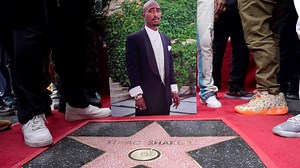 Tupac Shakur receives Walk of Fame star honor in the same month as birthday