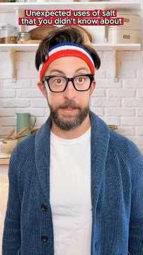 Unexpected uses of salt that you didn't know about #adamrose #foryou #lifetips #lifehack