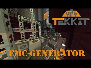 x4 EMC-Generator! Blaze Rods w/ Logistic pipes | Tekkit 2