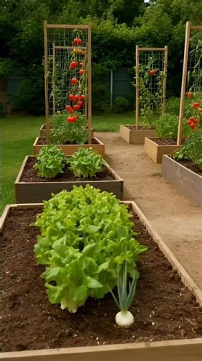 🌿 Backyard Food Gardens: Fresh Harvests from Your Own Space