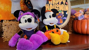 New Frightfully Cute Mickey And Minnie Halloween Plush! | Chip and Company