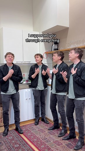 Kitchen Acapella Performance of 'So Selfish' by Roomie