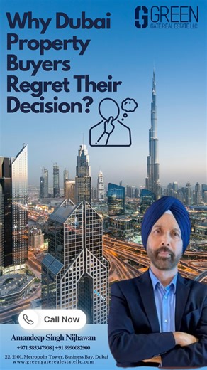 ❓ Why do nearly 70% of Dubai property buyers regret their purchase —...
