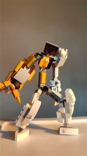 Another Mech Combination!?... #lego #robot #combo #actionfigure #new #build #trending #mini #ai