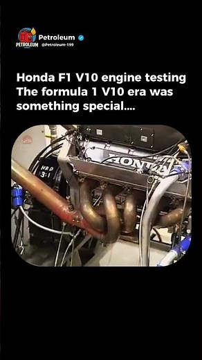 Honda F1 V10 engine testing #f1