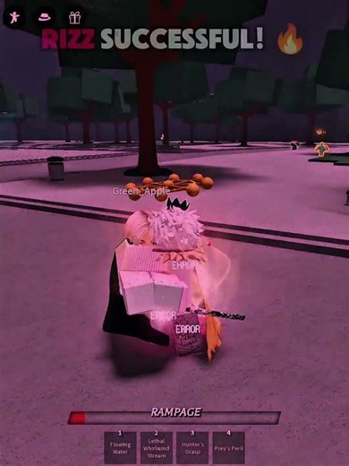 That Was Smooth Rizz...😶 #thestrongestbattlegrounds #roblox #tsbg