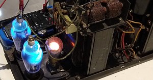 Glowing mercury thyratrons: inside a 1940s Teletype switching power supply