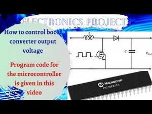 How to control dc-dc boost converter | PIC Microcontroller