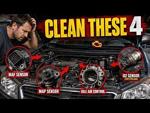 Nobody Cleans These 4 Sensors: Fix Rough Idle, Stalling, Jerking & Poor Gas Mileage