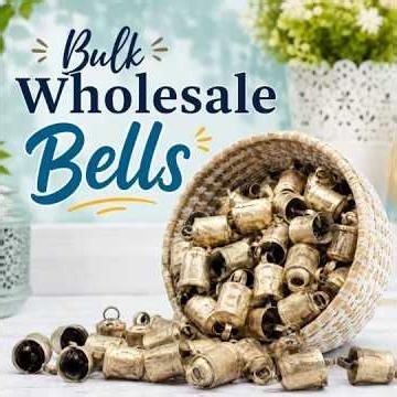 Aesthetic DIY Hack: Bulk Handcrafted Bells #diy #cristmasdecor #craftsupplies