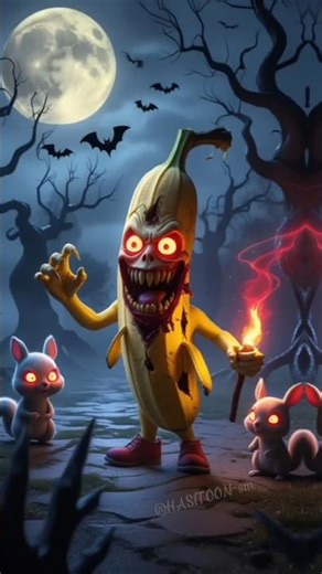 Cursed Banana Horror 😱 | AI Horror Short