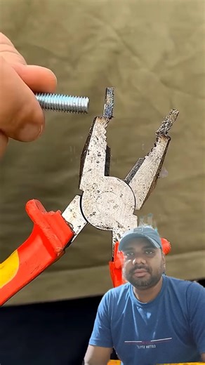 Modification of an old plier #powertools #diy #tools l