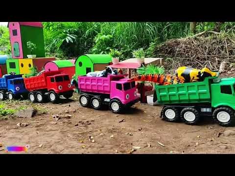 MOBIL TRUK WARNA WARNI ANGKUT HEWAN LUCU LUCU ‼️ BIKIN GEMES