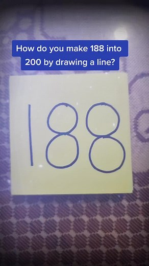 How to Turn 188 into 200 with Just One Line