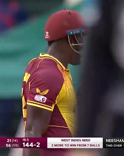 280K views · 4.6K reactions | Rovman Powell in the run chase  32 needed from 5 overs, set up our match winner! | Windies Cricket | Facebook