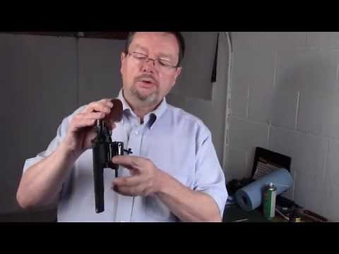 How to remove cylinder from a Smith and Wesson Revolver
