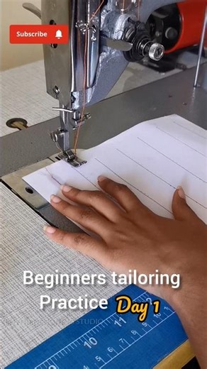tailoring Practice for beginners #sewingtutorial #tailoring #beginnersewing #trending #shorts