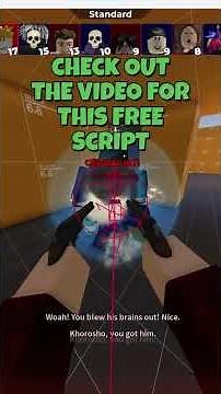*(NEW/FREE) Roblox Arsenal Script KILL ALL, KILL AURA, GUNMODS, ESP & MORE (BEST)*