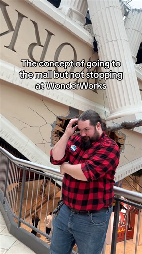 Does not compute 🤔 #syracuse #thingstodo #upsidedown #computing #redflag #destinyusa | WonderWorks Destiny