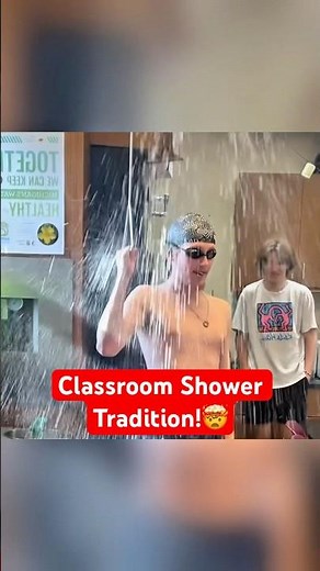 Why Are Students Showering in Class?