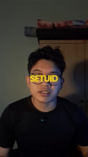 apa itu setuid di linux #cybersecurity