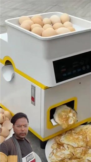 In China, This Automatic Machine Makes Omelets Without Adding Eggs 😲