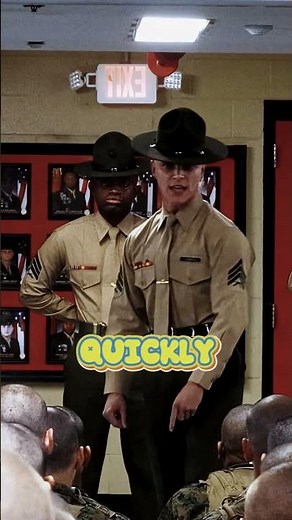 Senior Drill Instructor Speech #bootcamp #marinecorps #usmc #marines
