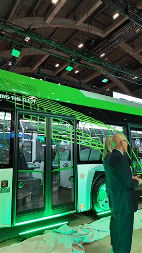 🚍 Straight from the show floor! We caught up with Solaris Bus & Coach to talk about what's new - and it’s turning heads at Busworld Europe. 🎥 Watch the video and hear first hand. #solaris #innovation #busindustry #busandcoach | Busworld