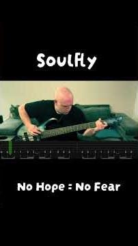 Soulfly - No Hope = No Fear (Bass Cover w/Tabs) #soulfly #bass #guitar #cover #metal #fun #jam