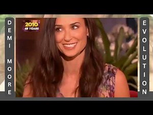 Demi Moore then & now