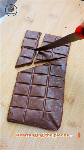 The Chocolate Cutting Trick That Breaks Math 🤯🍫