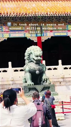 😳5 Crazy Facts About the Forbidden City🇨🇳#china #history #travel #fyp #shorts #viral #trending