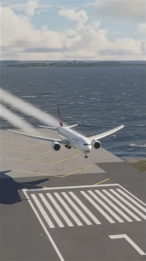 DRAMATIC Qantas Airlines 777 Landing in Boston!✈️