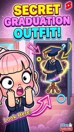 HOW to Get the Graduation Dress 👀✨#shorts #tocaboca
