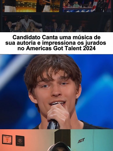 Alex Sampson Impresses with Original Song on America's Got Talent