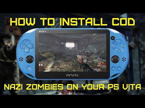 How to install 'COD NAZI ZOMBIES DEMAKE' on your PS VITA!!!