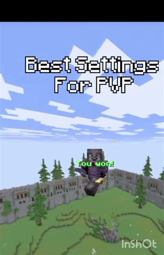 Best Pvp Setting #minecraft #shorts @Marlowww @itsLko