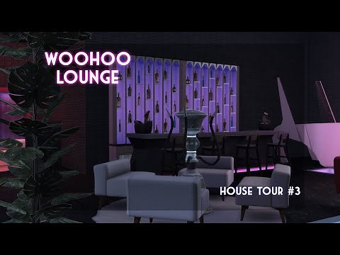 WOOHOO HOOKAH BAR +Download || The Sims 4 First Person Lot Tour #3