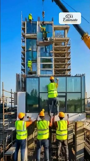Apartment Building Construction Timelapse