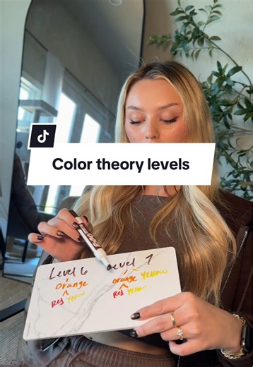 🔗 to my color theory 101 cheat sheets in bio #cosmotologystudent #cosmotology #haircolor #haircolortheory
