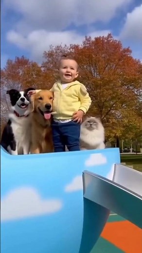 Top 5 Cute Moments When Baby Meets Dogs and Cats