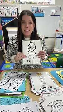 Here’s how I teach numbers in preschool 🔢 January is when I get extra intentional with number
