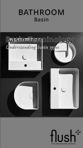 Basin Terminology #bathroomremodel #bathroomaccessories #bathroomdecor